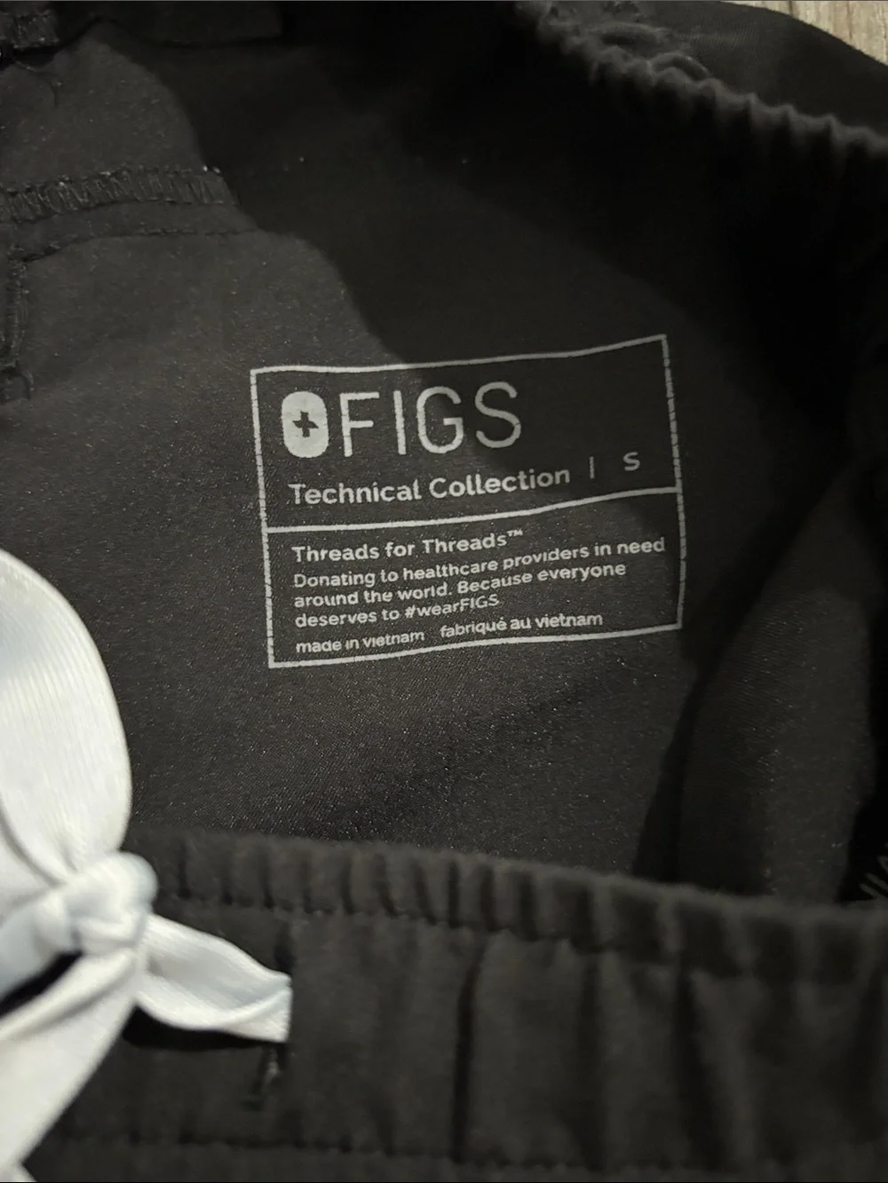 Figs Black Tansen Jogger Scrub Pants Small